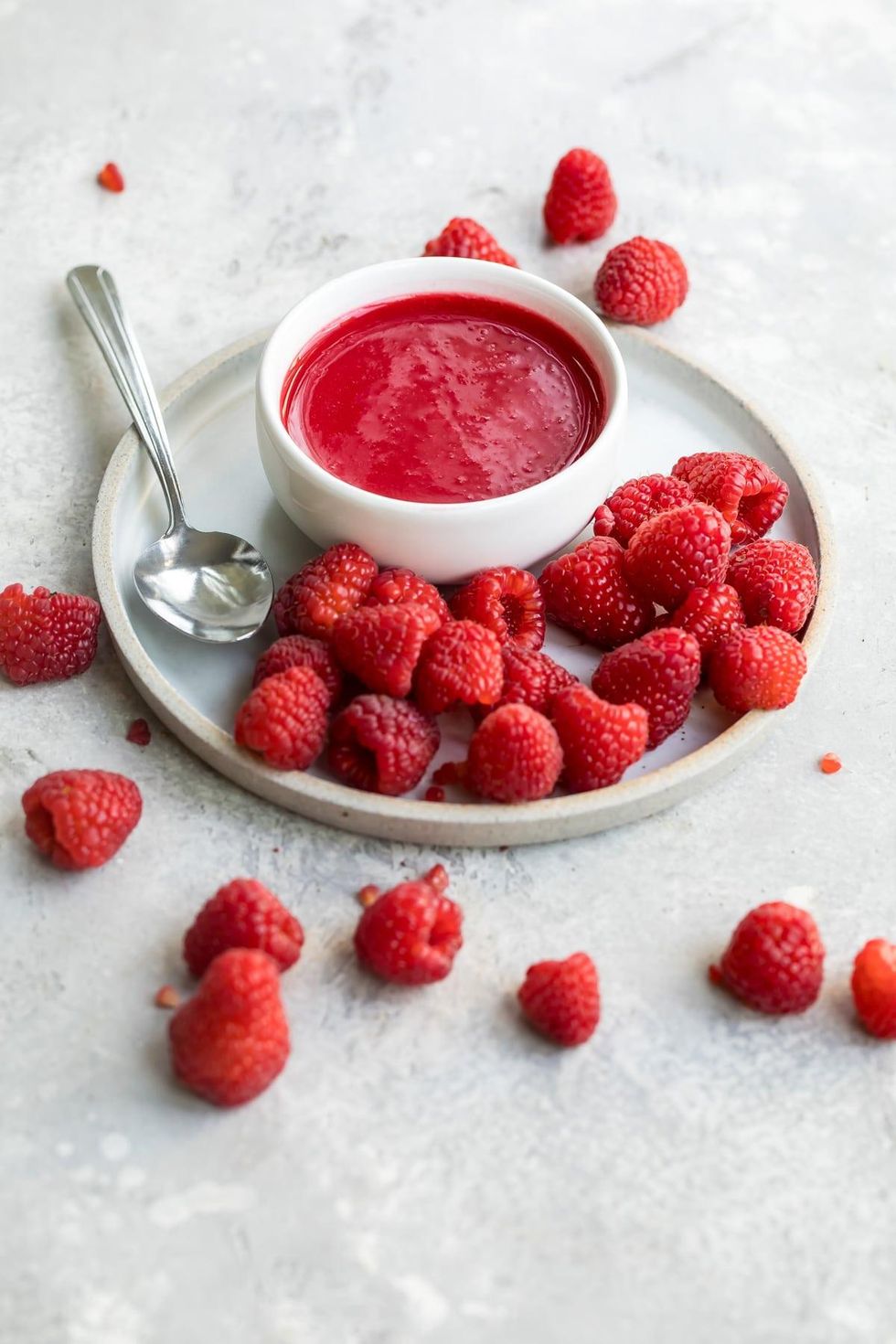 raspberry coulis