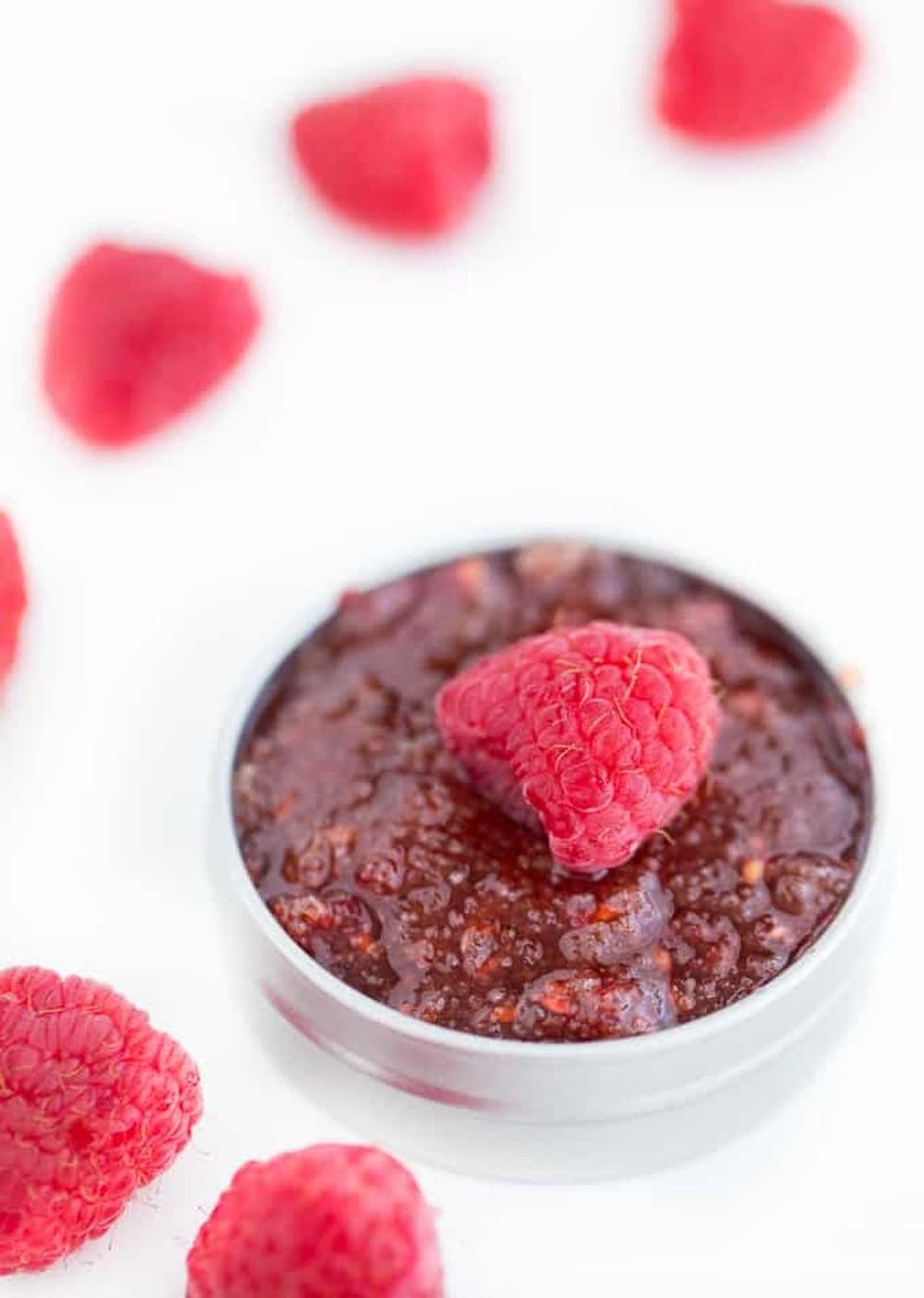 Raspberry diy Lip Scrub