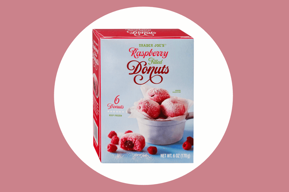 Raspberry Filled Donuts