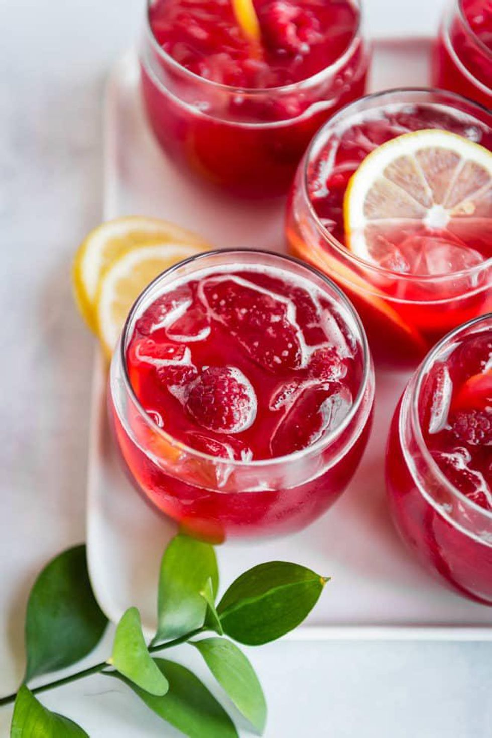 Raspberry Lemonade Fizz