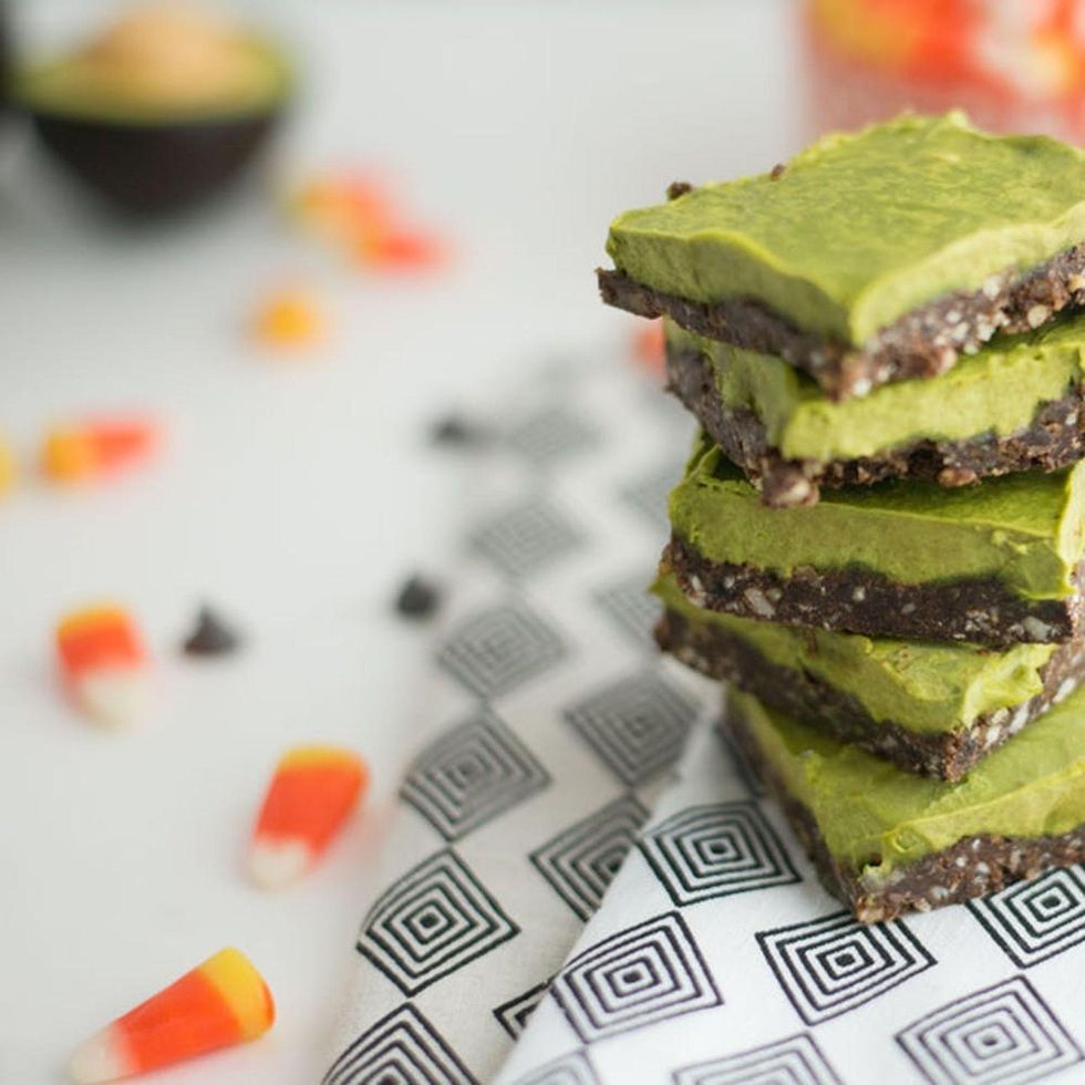Raw Avocado Bars