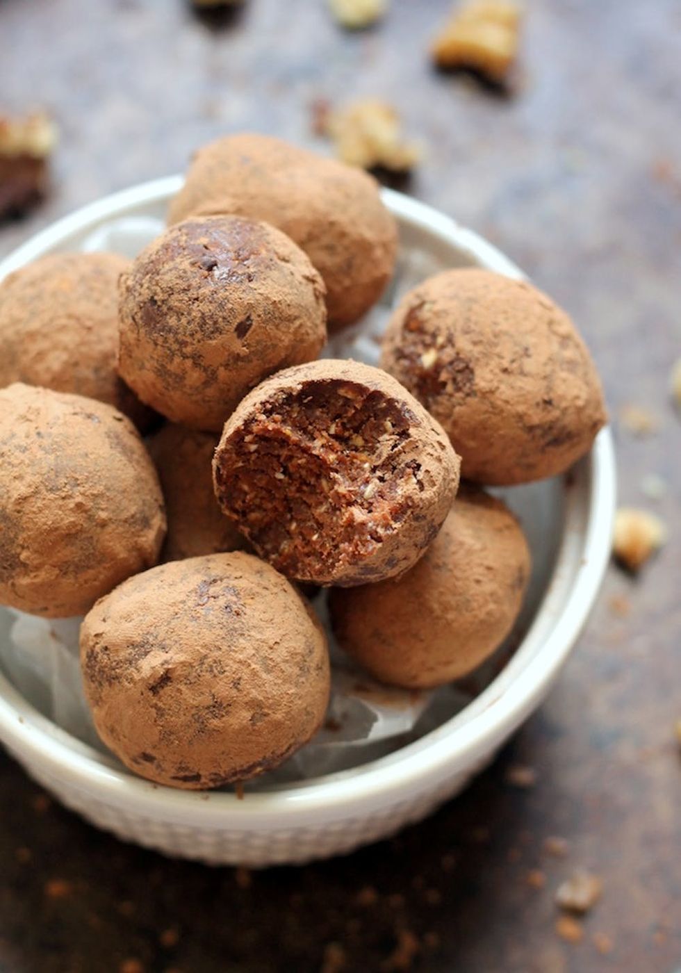 Raw Mexican Hot Chocolate Truffles