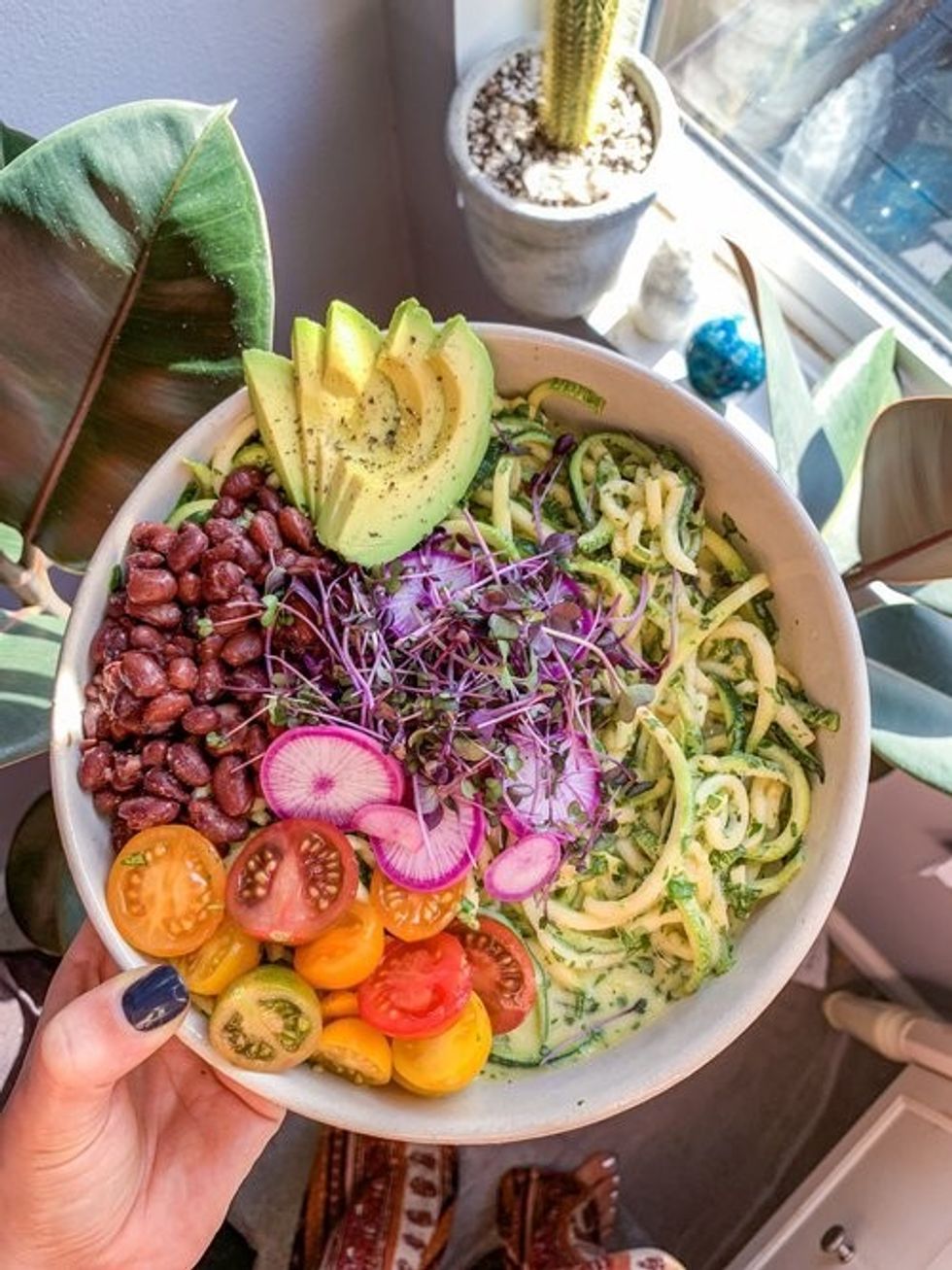 Raw Southwest Zoodle Bowl