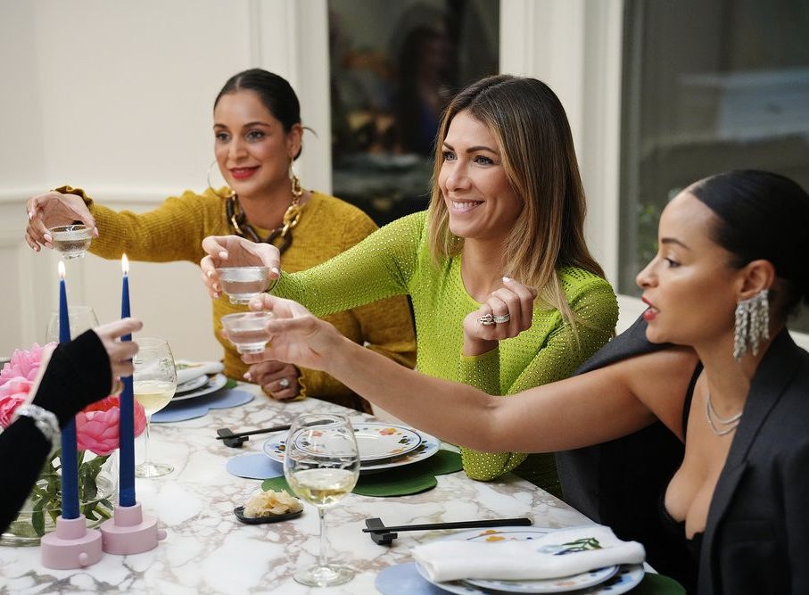 "Real Housewives of New York City" Season 14 Cast Members: Jessel Taank, Erin Dana Lichy, Sai De Silva