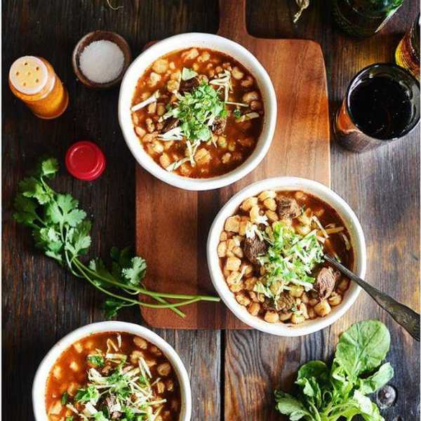 Red Beef Pozole