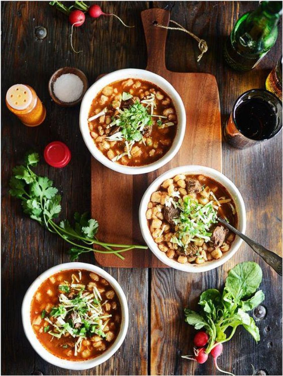 Red Beef Pozole