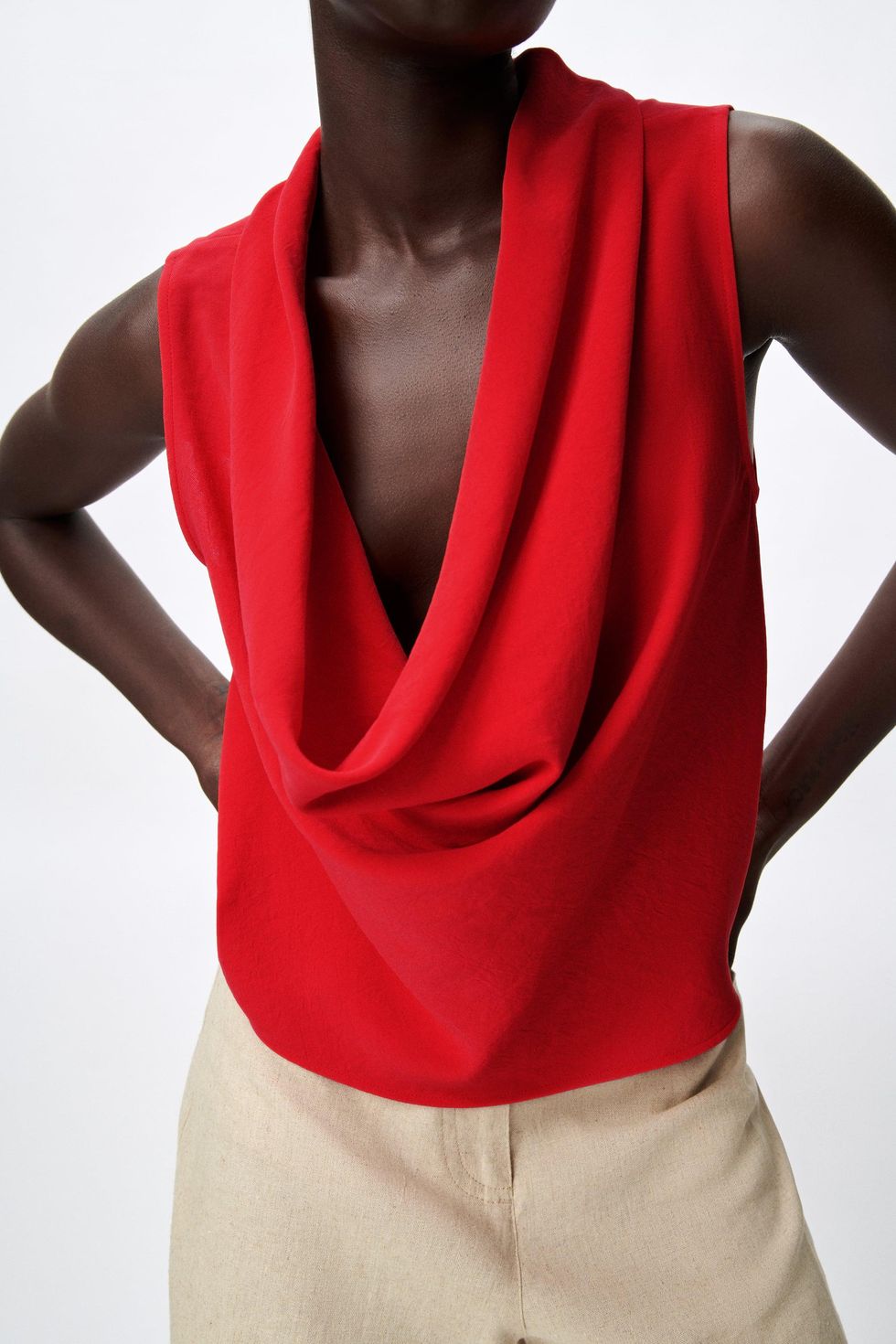 red cute summer tops