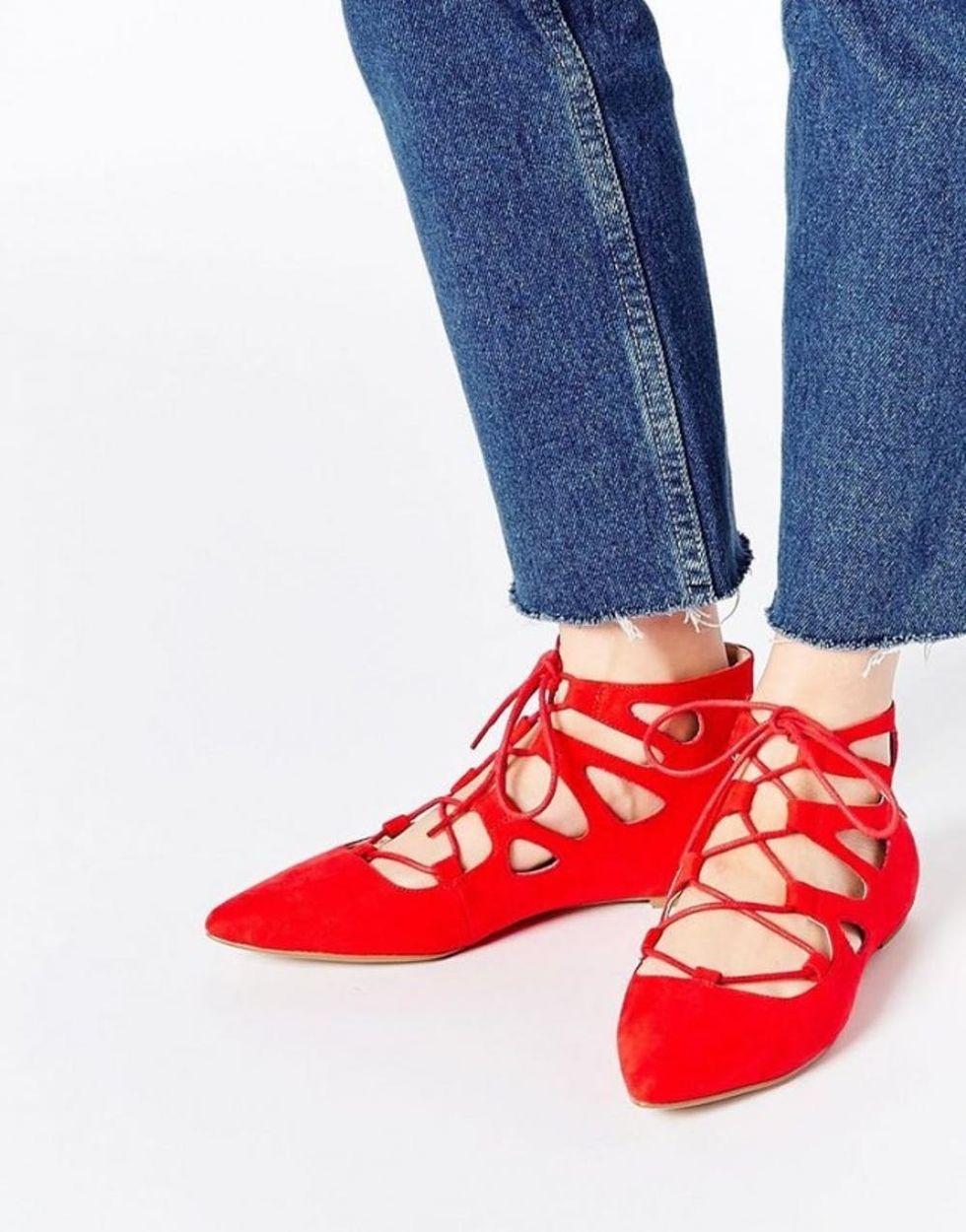 red-lace-up-ballet-flats