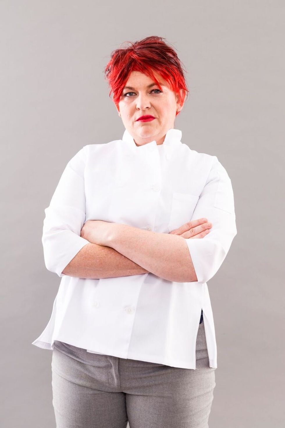 Red Orange is the New Black Costume