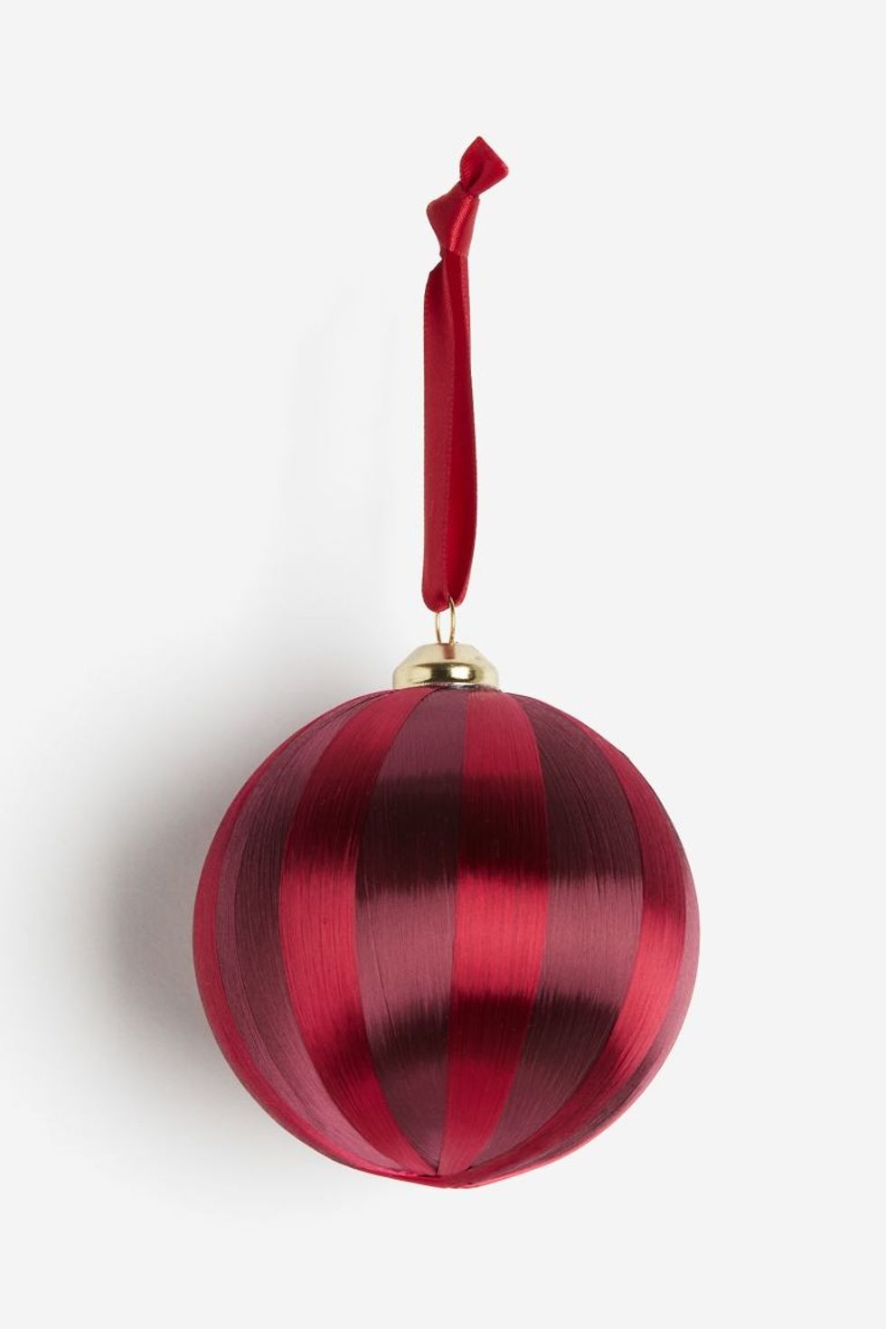 Red Satin-Thread Ornament