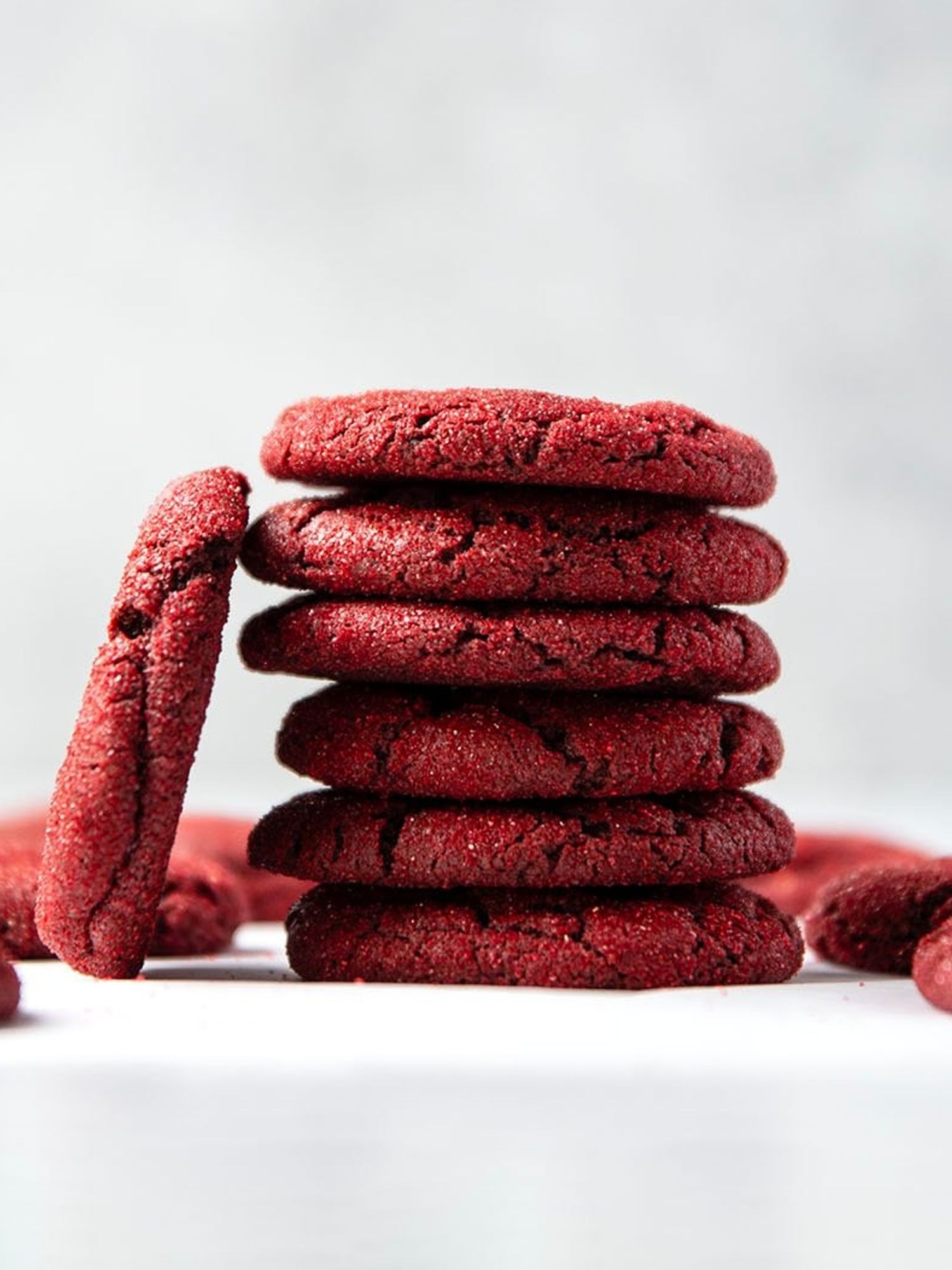 Red Velvet Fudge Cookies