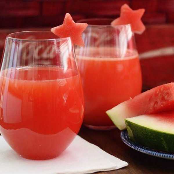 red watermelon spritzer cocktails
