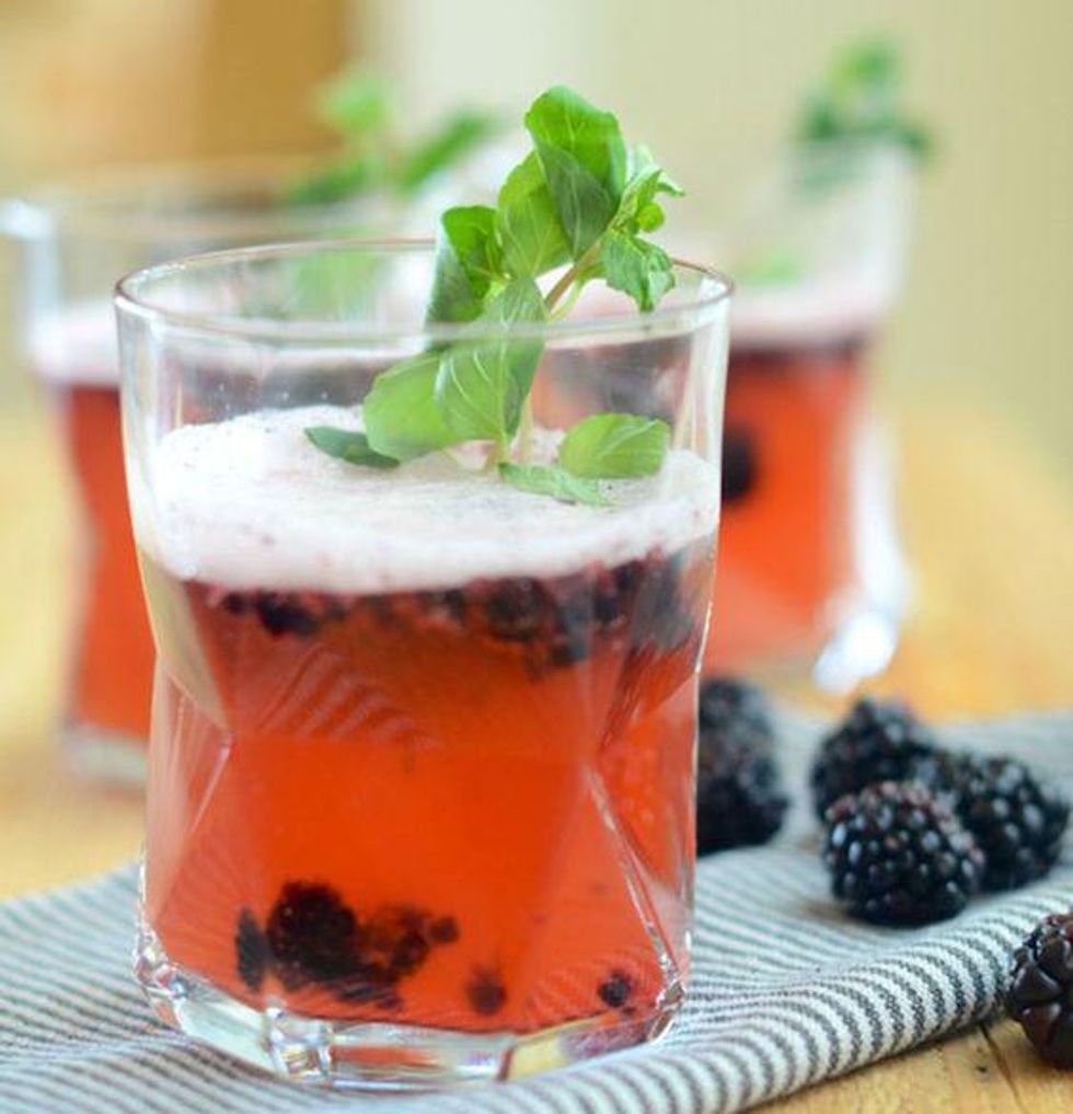 red white and blue cocktail shandies