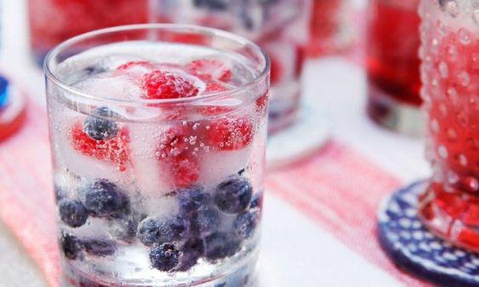 red white and blue cocktail