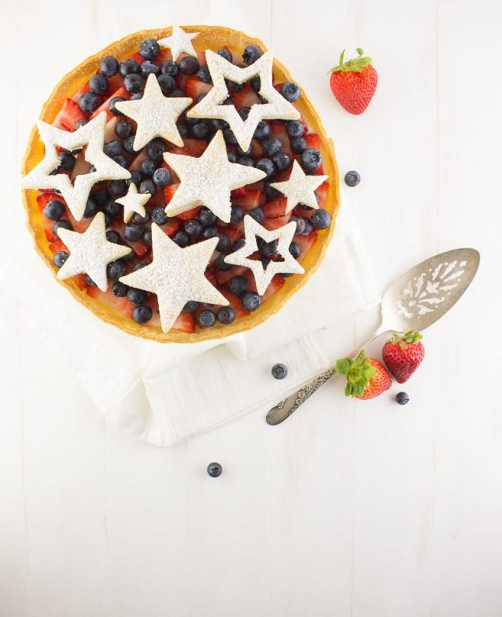 Red, White, and Blue Tart