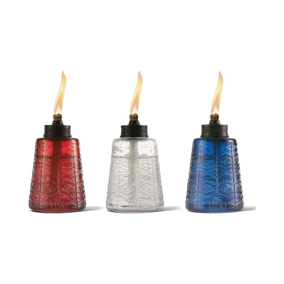 Red, White, and Blue Torch Table Set