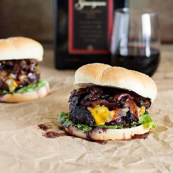 red wine burger recipes