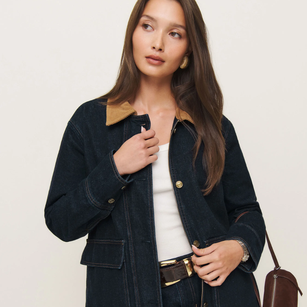 Reformation Archer Denim Jacket