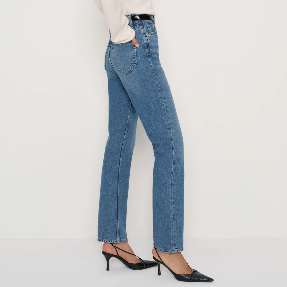 Reformation Cynthia High Rise Straight Jeans