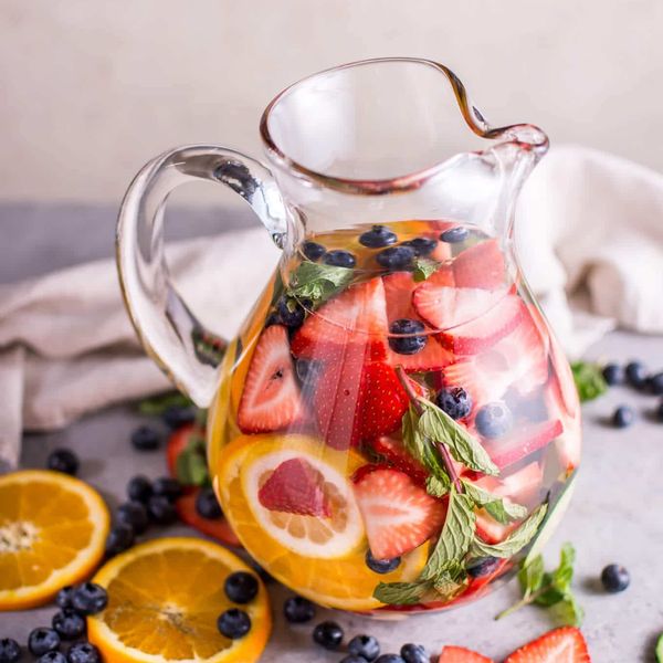 refreshing infused and flavored waters