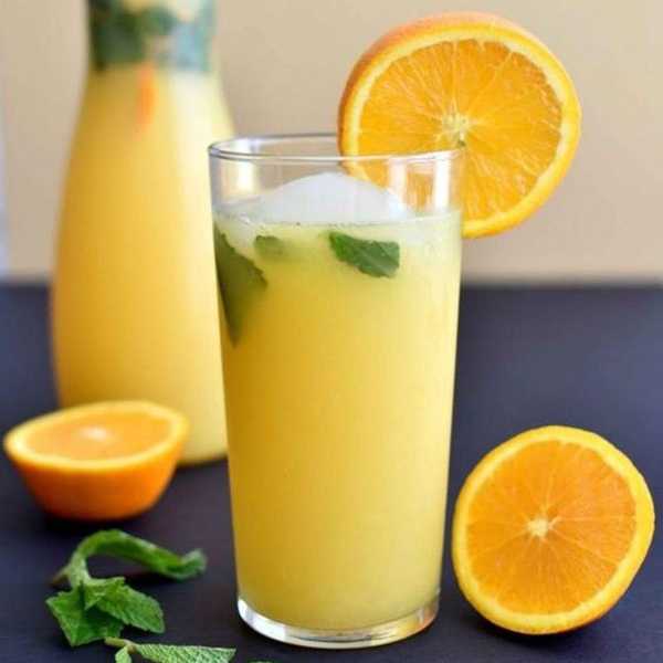 Refreshing Orange Mint Mocktail