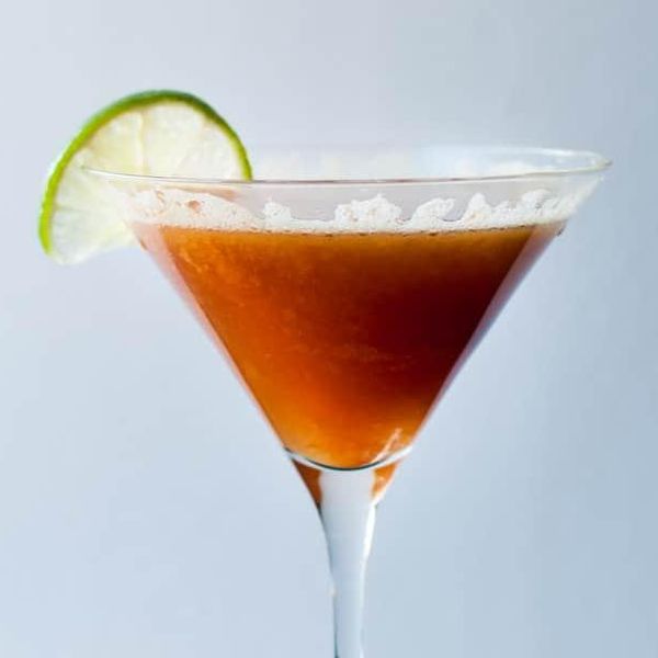Refreshing Persimmon Cocktail