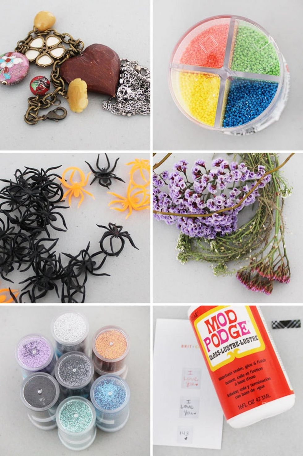 resin jewelry materials