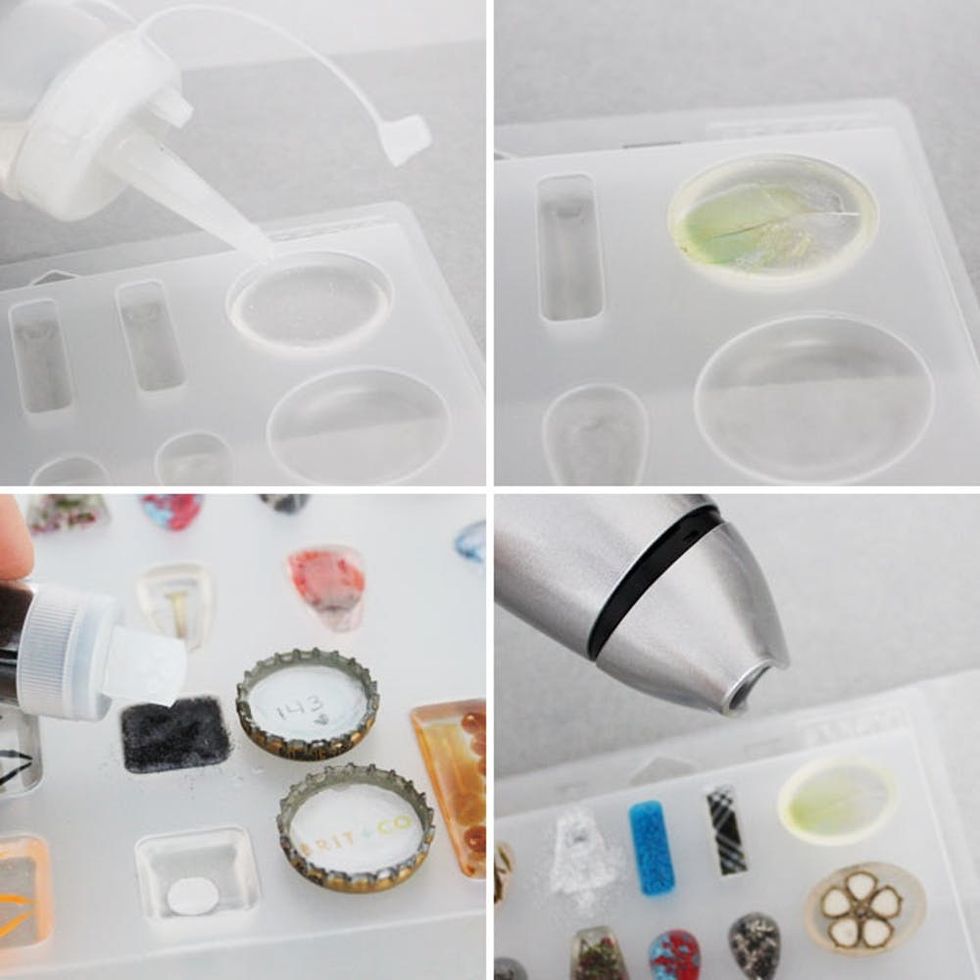 resin jewelry materials