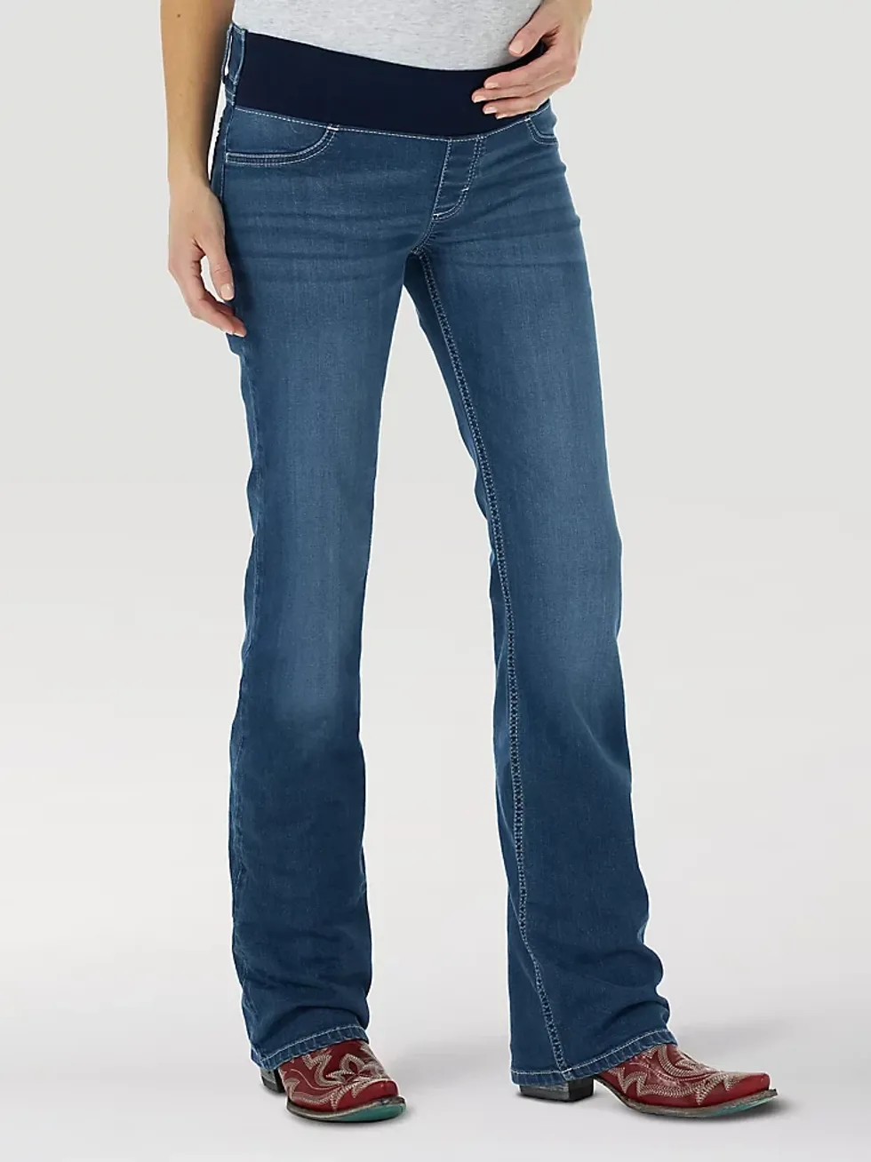 Retro Maternity Jeans
