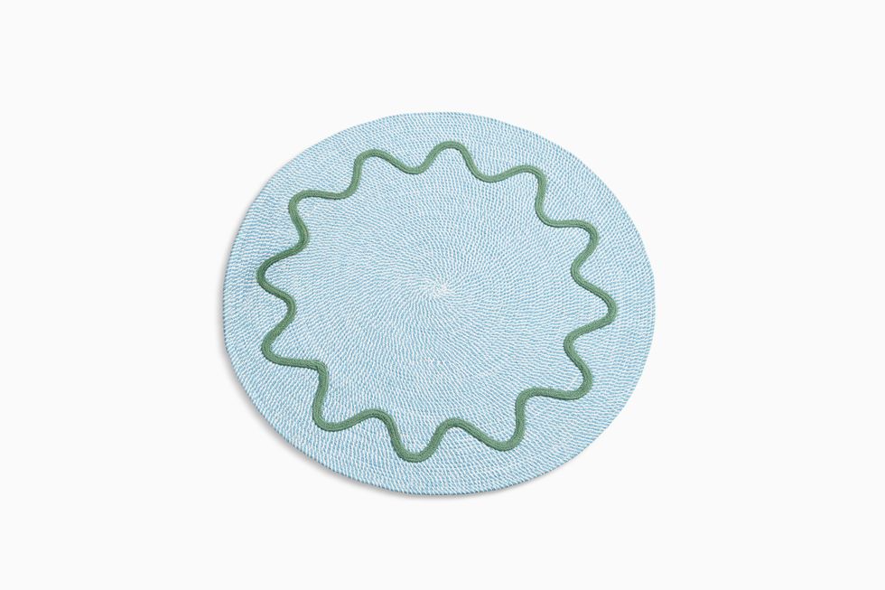 RHODE and West Elm Wiggle Rope Bath Mat