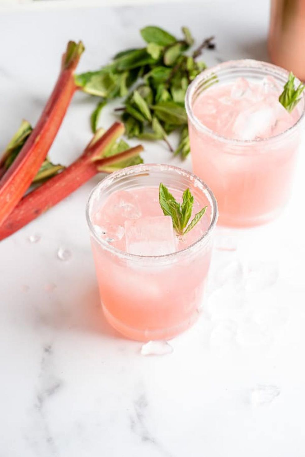 Rhubarb Pie Cocktail