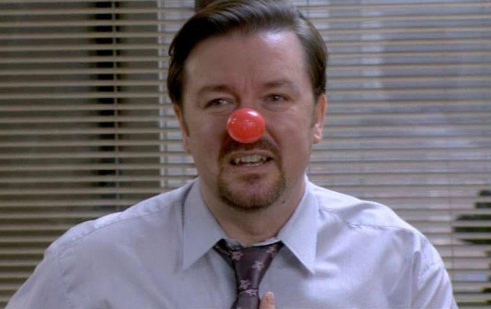 Ricky Gervais in The Office UK