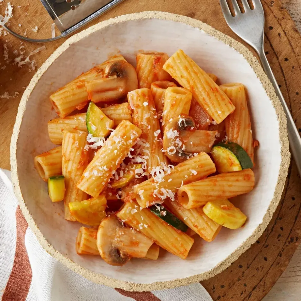 rigatoni pasta shape
