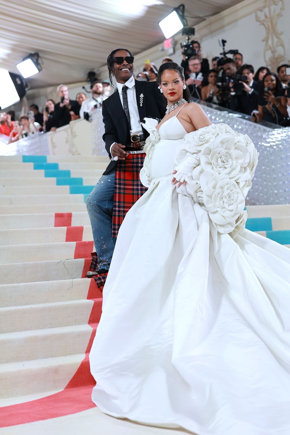 Rihanna and A$AP Rocky met gala couples