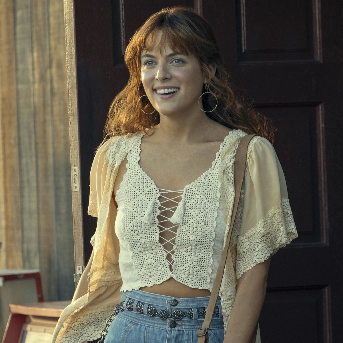 Riley Keough in daisy jones and the six