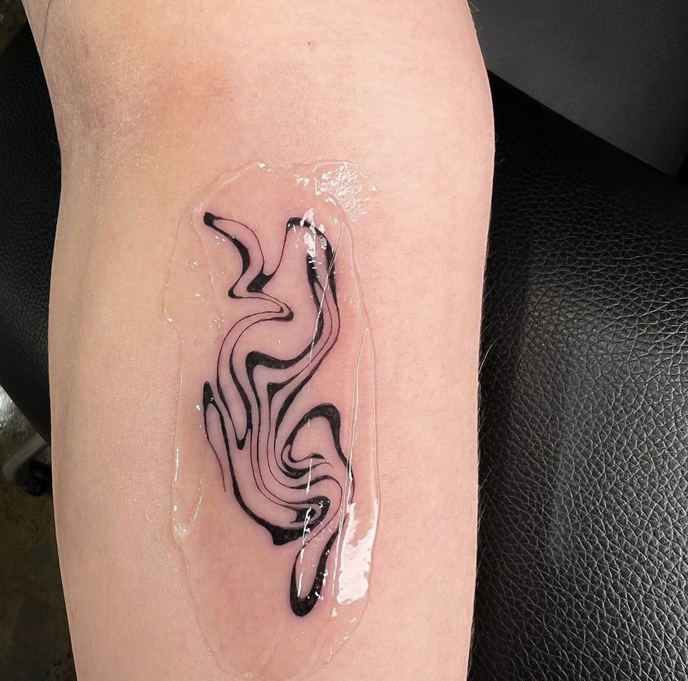 Ripple tattoo