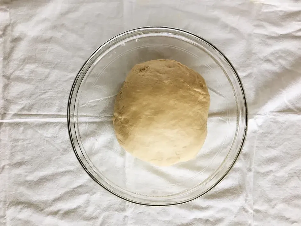 rising dough for cinnamon rolls