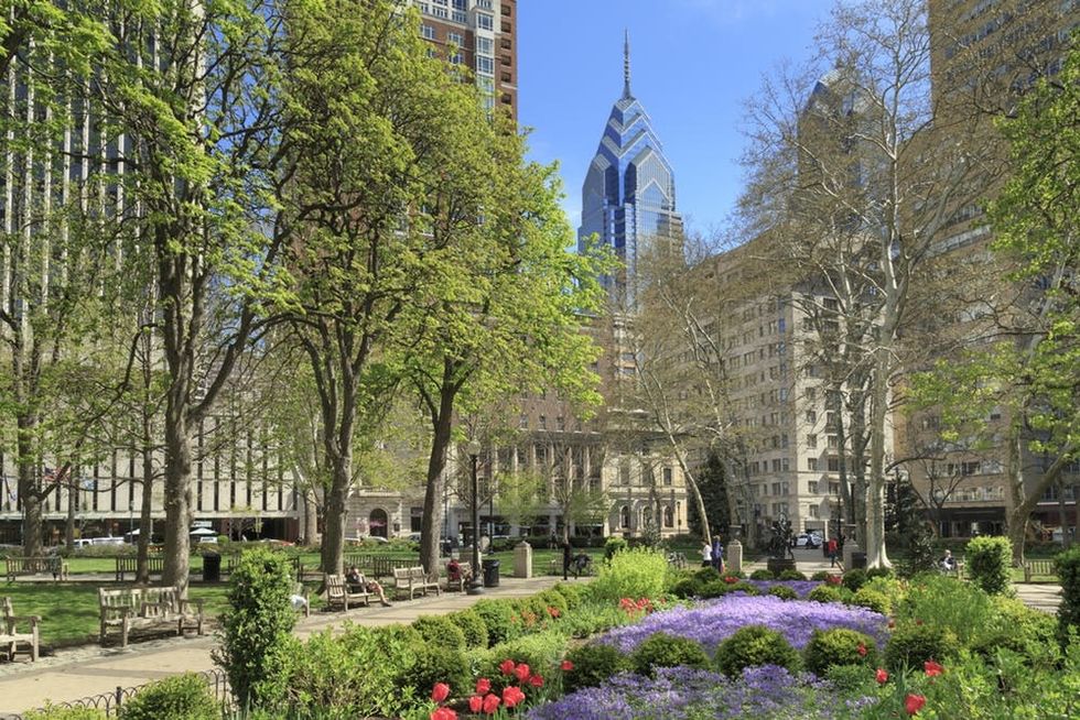 Rittenhouse Square in Philadelphia, PA