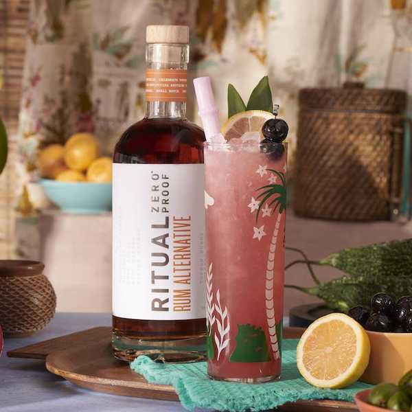 Ritual Zero Proof rum punch