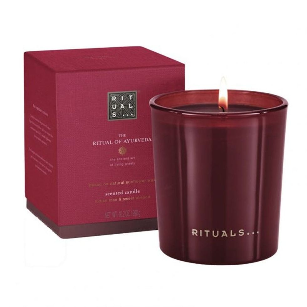 rituals ayurveda candle