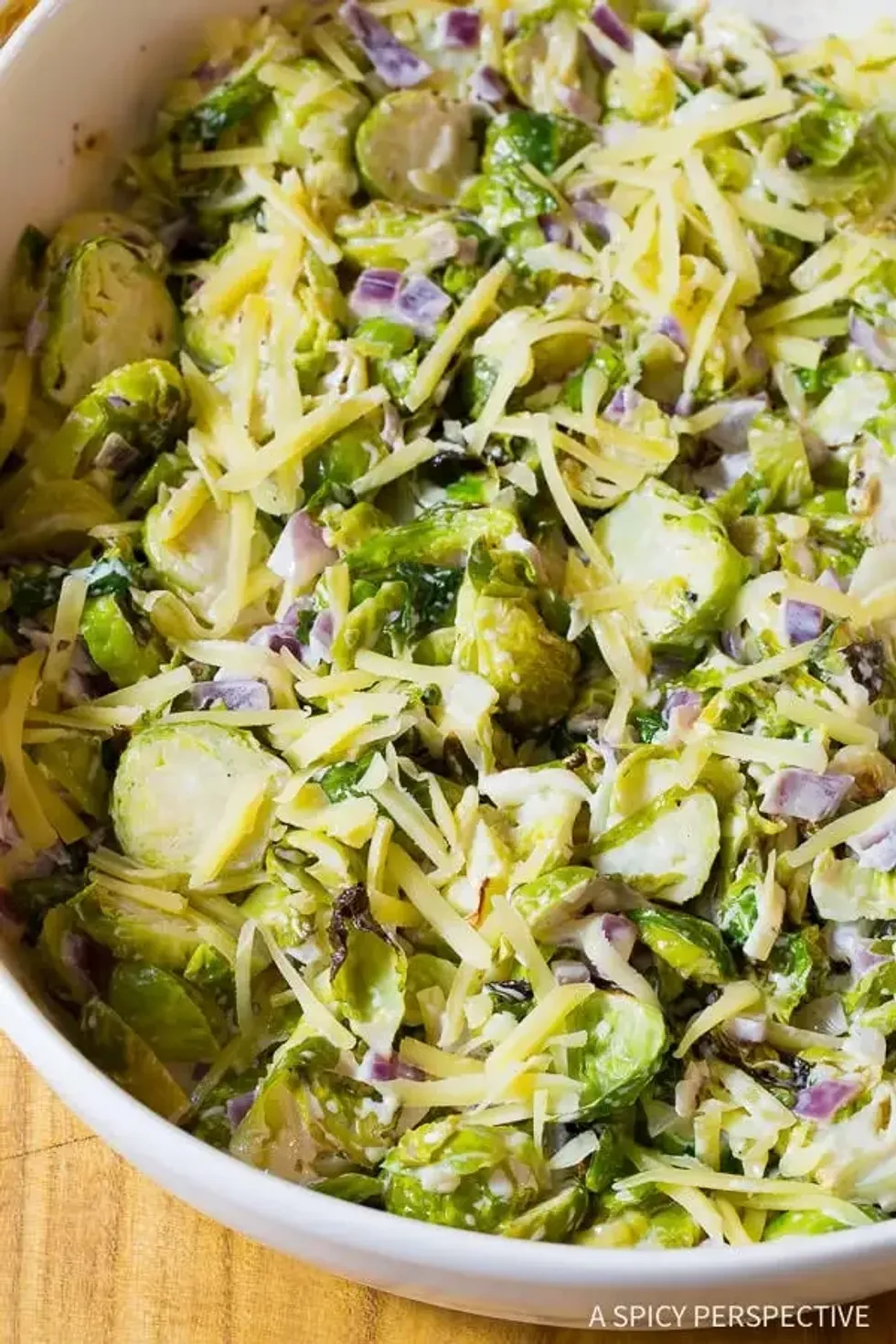 Roasted Brussel Sprouts Gratin