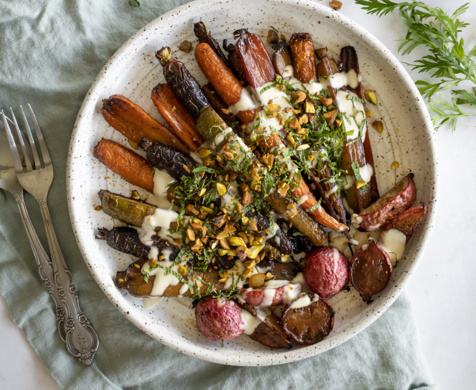roasted carrots healthy side dishes recipe