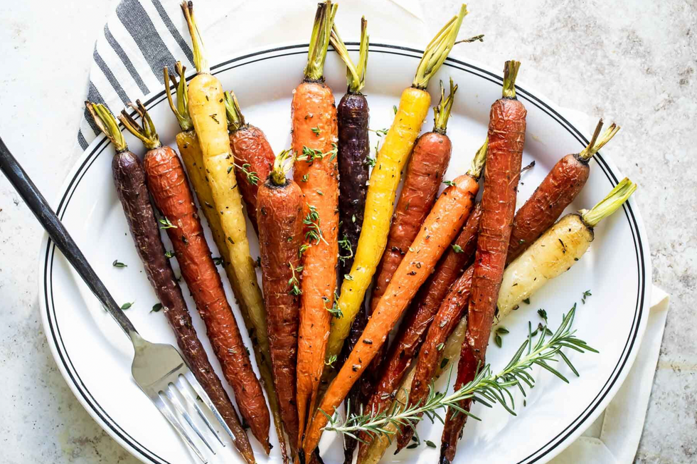 Roasted Carrots healthy sides