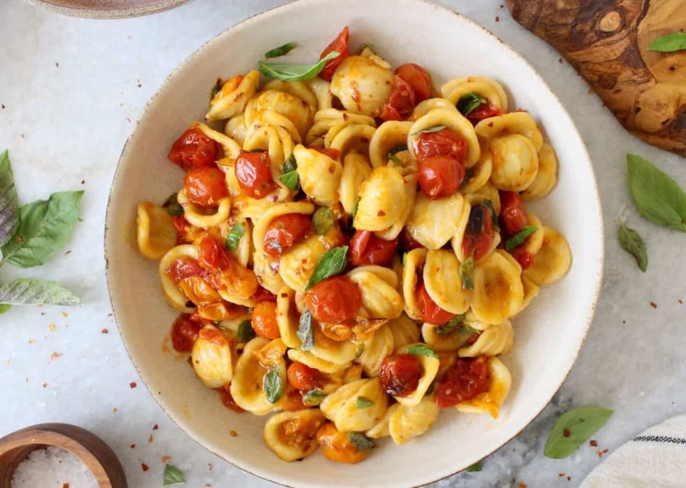 roasted cherry tomato pasta