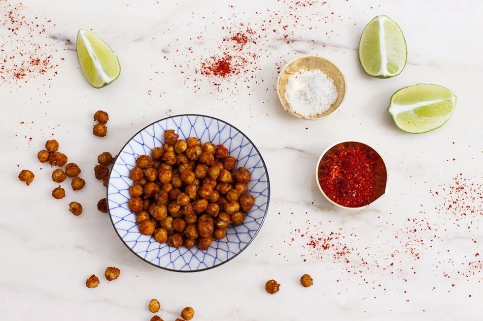 Roasted Chickpeas Chili Lime