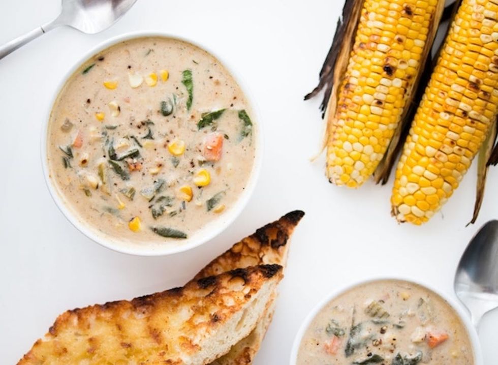Roasted Corn Chowder