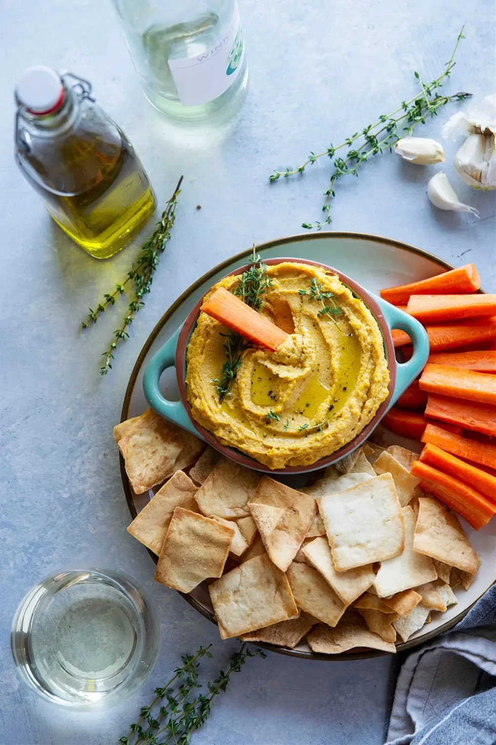 Roasted Garlic Butternut Squash Hummus Mouthwatering Squash Recipes