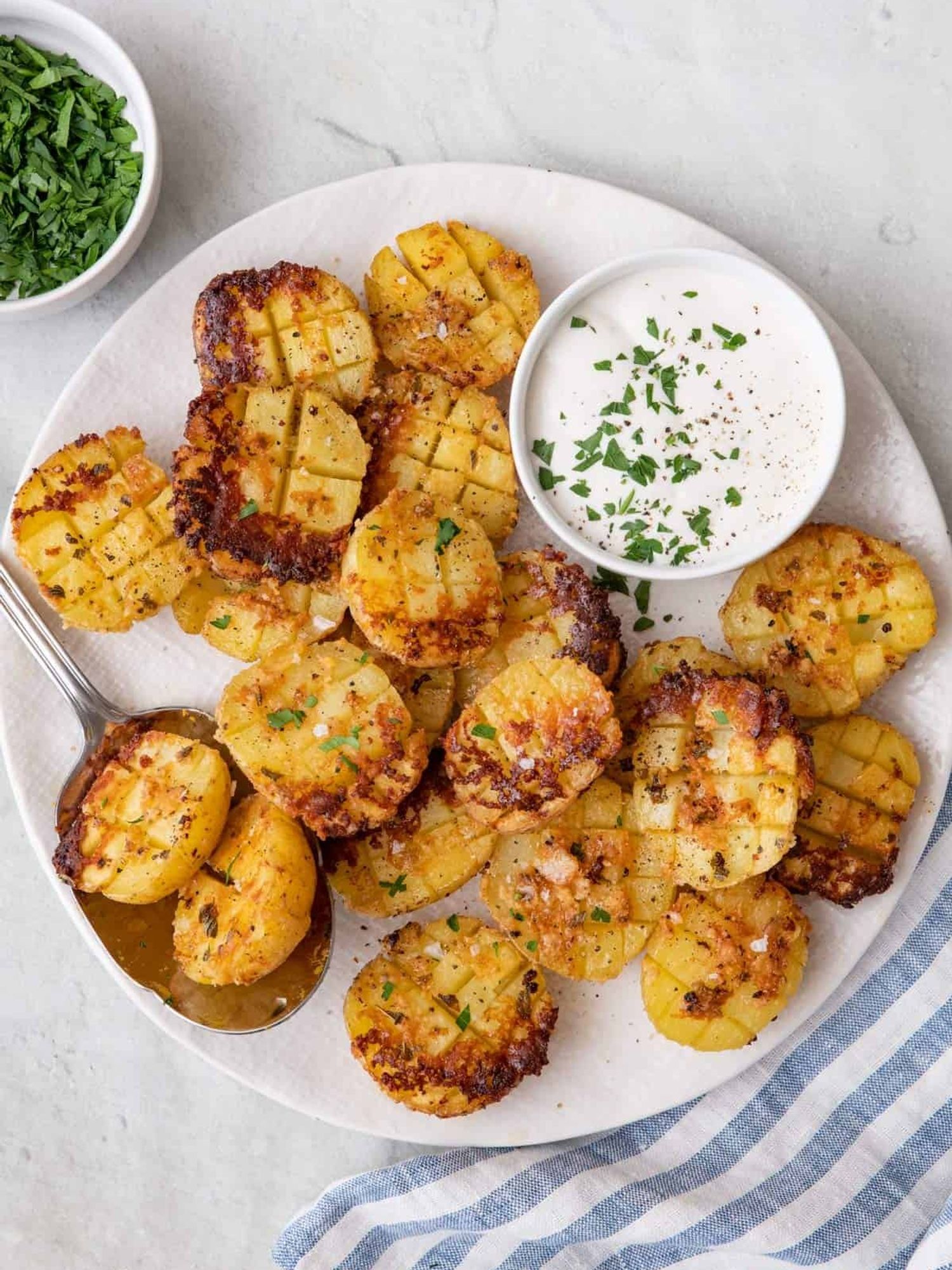 Roasted Parmesan Potatoes