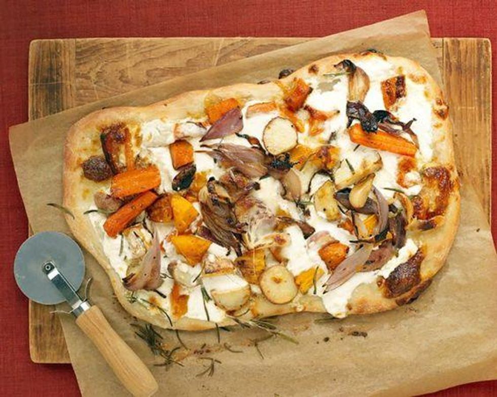 Roasted Root Vegetable Pizza