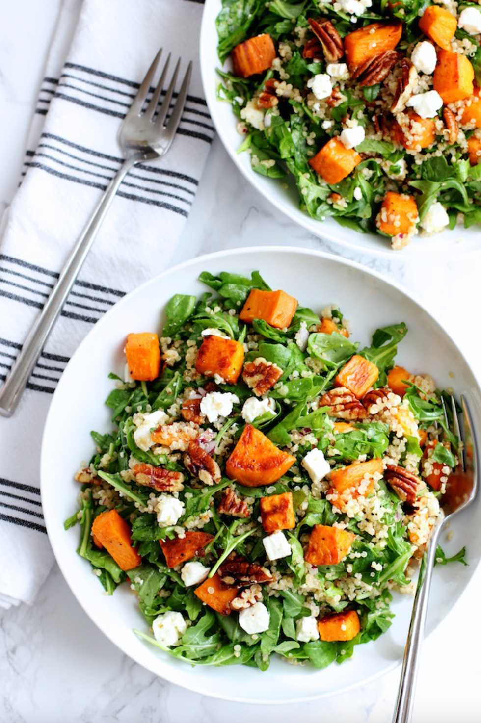 Roasted Sweet Potato and Quinoa Salad